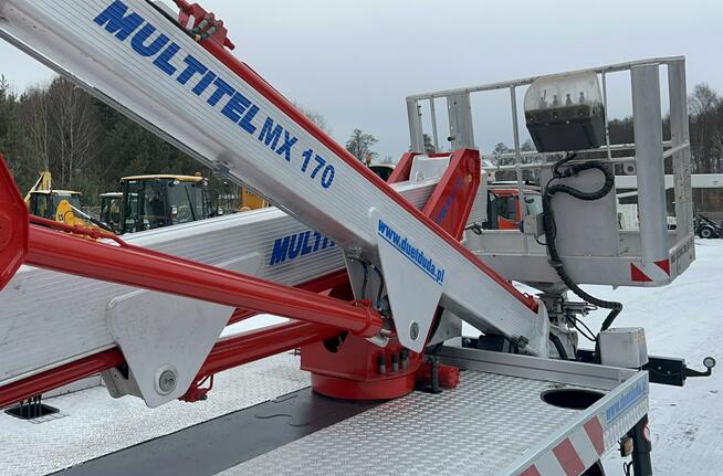 Iveco Daily 35S12 Koszowy Zwyżka MX170 17m UDT Mx 210 MZ Steel Versalift Jak Nowy P7