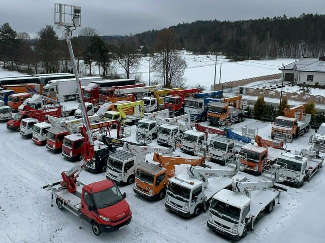 Iveco Daily 35S12 Koszowy Zwyżka MX170 17m UDT Mx 210 MZ Steel Versalift Jak Nowy P7