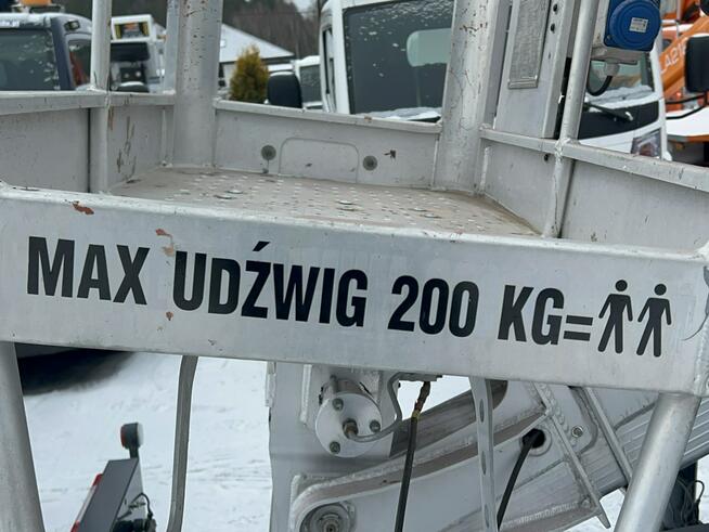 Iveco Daily 35S12 Koszowy Zwyżka MX170 17m UDT Mx 210 MZ Steel Versalift Jak Nowy P7