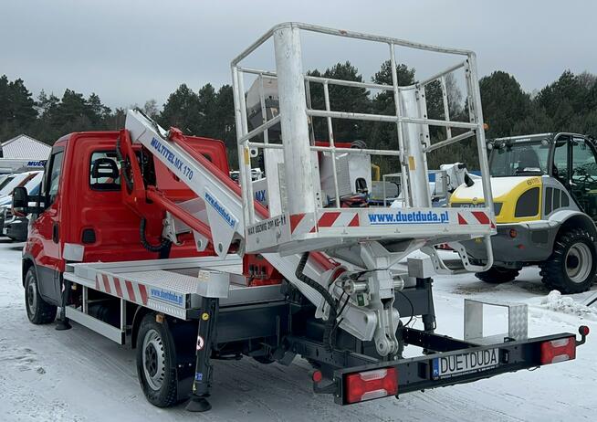 Iveco Daily 35S12 Koszowy Zwyżka MX170 17m UDT Mx 210 MZ Steel Versalift Jak Nowy P7