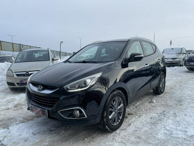 Hyundai ix35 2.0crdi automat 4x4 skóry ledy Navi kamera lift piękny 1.rok gwarancji