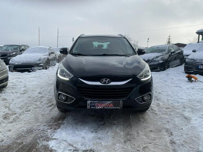 Hyundai ix35 2.0crdi automat 4x4 skóry ledy Navi kamera lift piękny 1.rok gwarancji