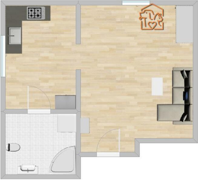 Wynajmę jasną kawalerkę przy ulicy Nasyp 2