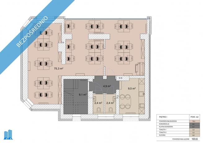 Budynek biurowy Kraków Wola Justowska