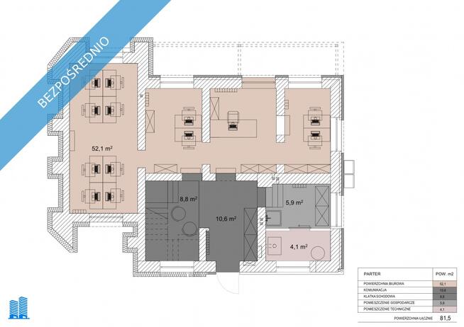 Budynek biurowy Kraków Wola Justowska