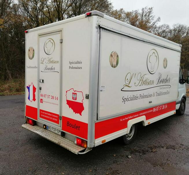 Renault Master Inny Autosklep wędlin Gastronomiczna food truck foodtruck sklep