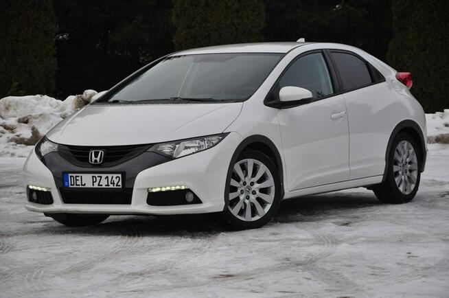 Honda Civic 1,8 Benz 141KM 1 Wł. Ledy Kamera Navi Alufelgi Serwis z DE Super Stan