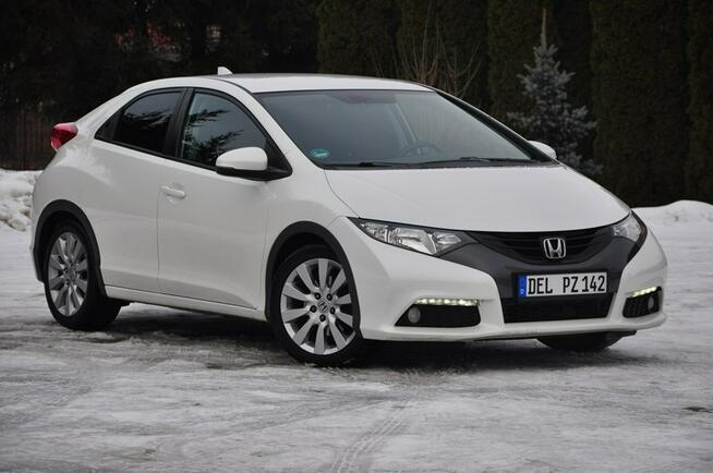 Honda Civic 1,8 Benz 141KM 1 Wł. Ledy Kamera Navi Alufelgi Serwis z DE Super Stan