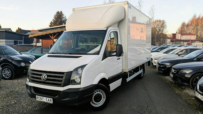 Volkswagen Crafter 2.0TDi*163PS*OPŁACONY*Bezwypadkowy*KONTENER*3-Osoby Klima*GWARANCJA 24