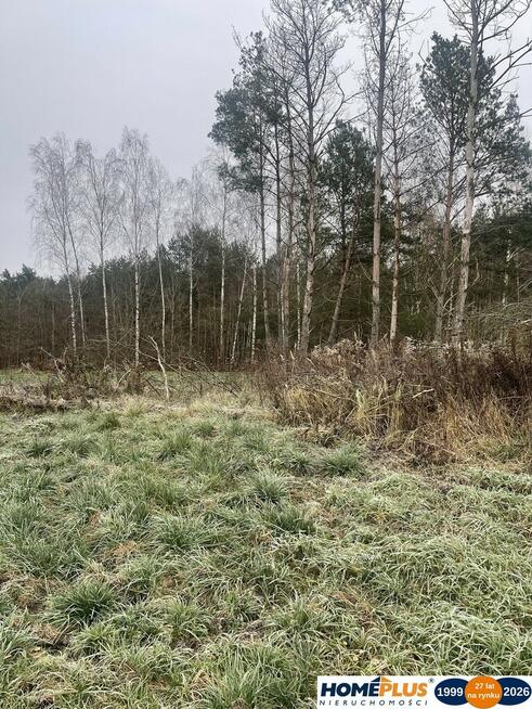 Działka budowlana 940 m² blisko lasu.