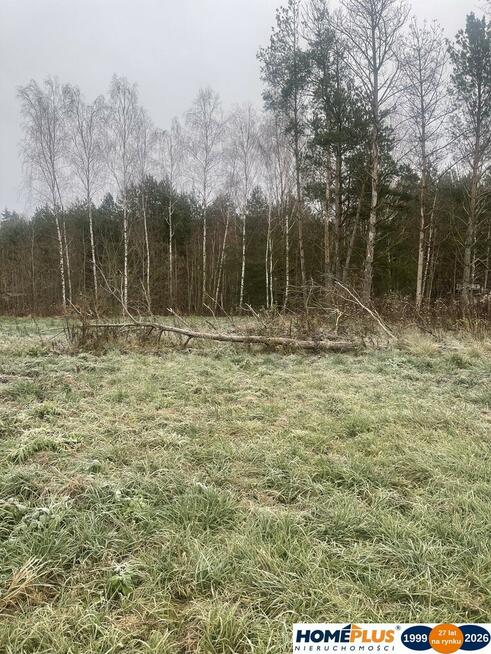 Działka budowlana 940 m² blisko lasu.