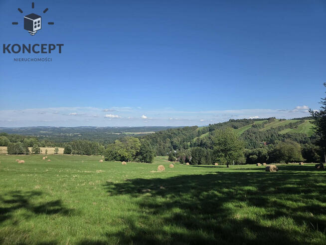 Gierczyn, działka z pięknym widokiem.