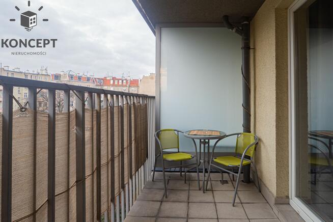 2 pok. | os. kuchnia | balkon | centrum - ul. Reja