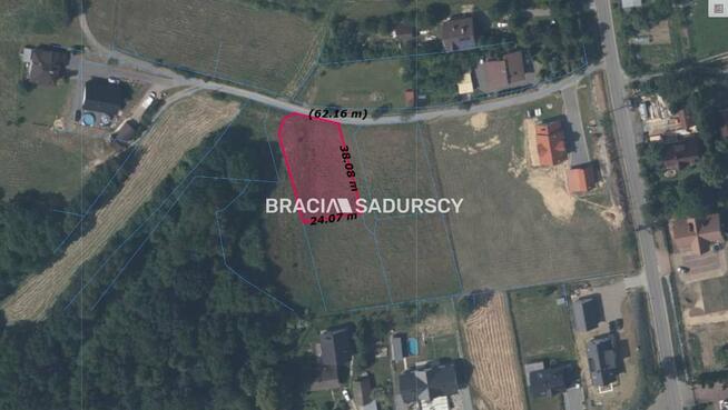 Działka budowlana Byszyce gm. Wieliczka