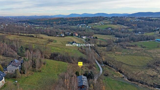Działka budowlana Głogoczów gm. Myślenice