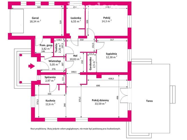 Działka z domem i domkiem w Chajętach