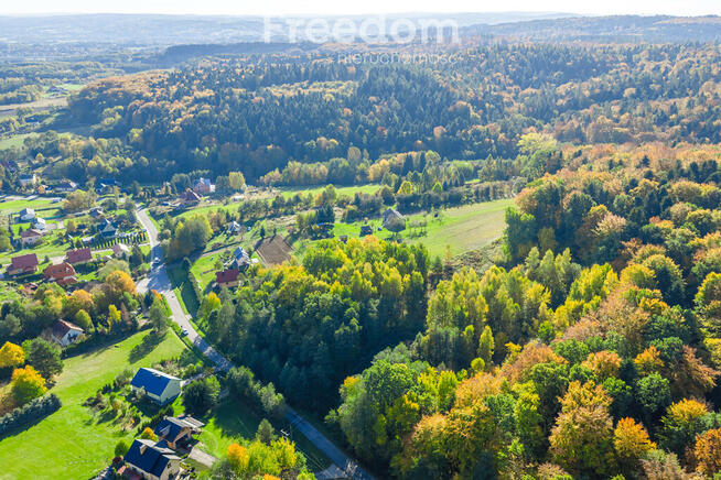 Widokowa działka pod zabudowę – Mogielnica