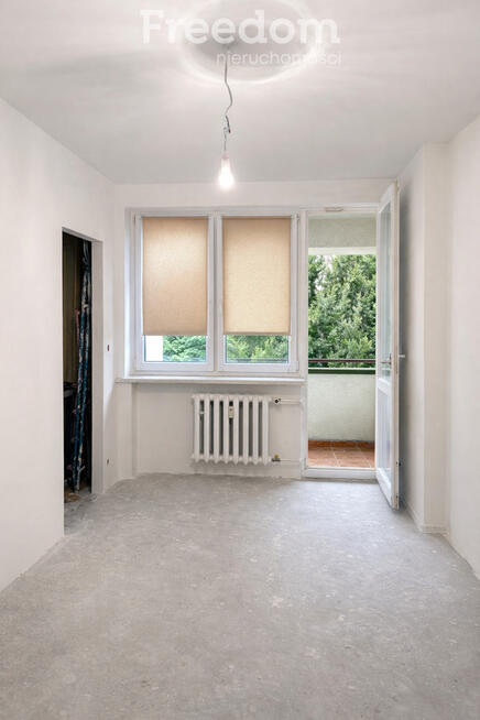 Dwa pokoje z balkonem. Do wykończenia