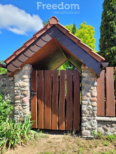 Ekologiczny dom z duszą nad jeziorem Kalwa