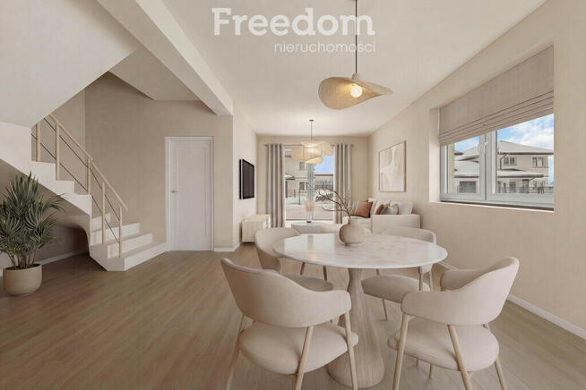 NOWOCZESNY DOM 150 m² | BLIŹNIAK | DZIAŁKA 508 m²