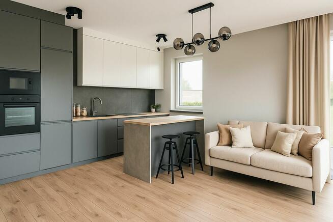 Mieszkanie parterowe z ogródkiem | Apartamenty Zalesie