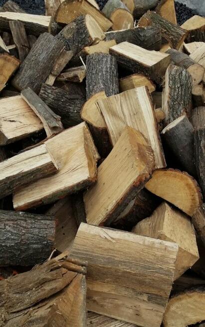 Drewno Kominkowe Opałowe Gałęziówka Dąb Buk Grab Sosna