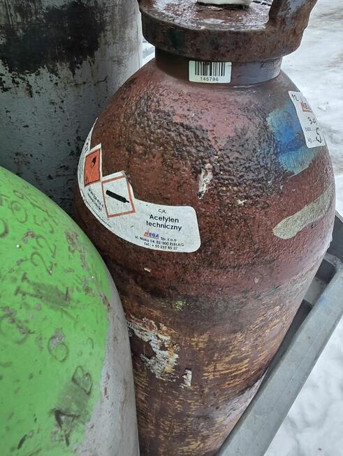 Gazy techniczne sprzedaż wymiana na puste .