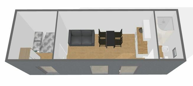 sprzedam domek mobilny kontenerowy