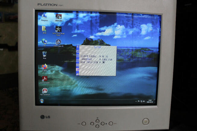 Monitor LG Flatron 775FT Używany + kabel zasilający