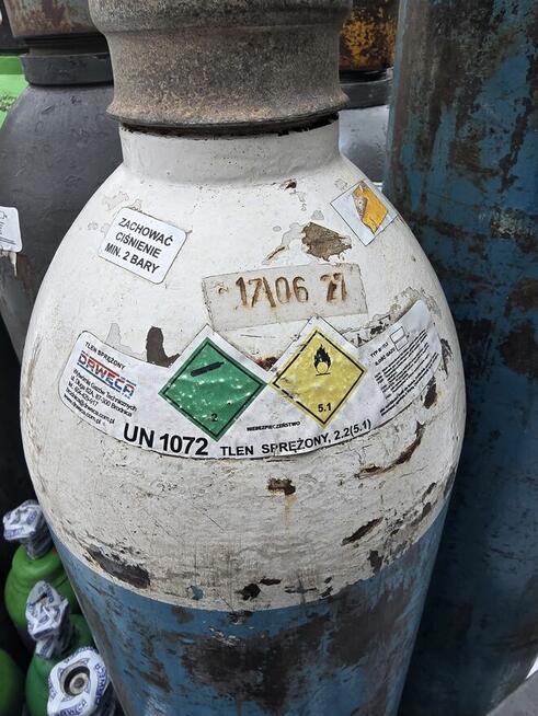 Gazy techniczne sprzedaż wymiana na puste .