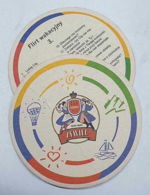 Podkładka kolekcjonerska pod piwo