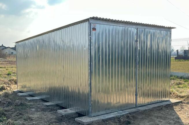 Garaz Blaszany 3x5 Na Budowe