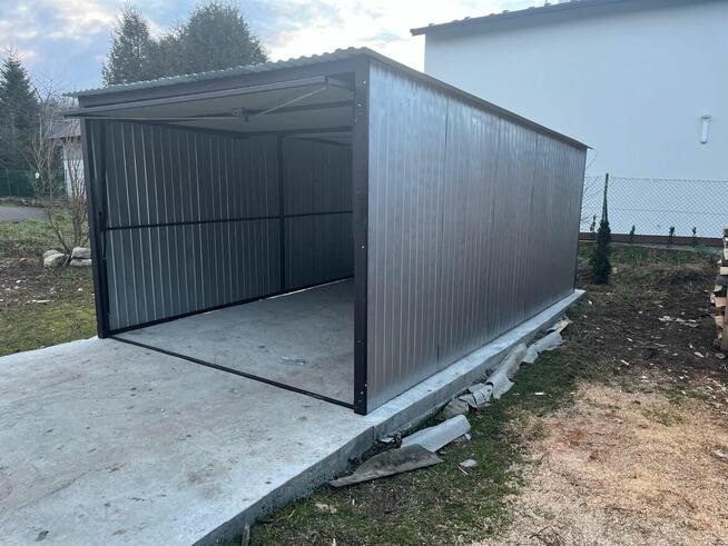 Garaz Blaszany 3x5 Na Budowe