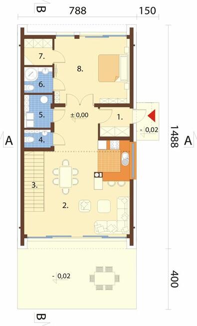 Dom wolnostojący Dobra na działce 1105 m2