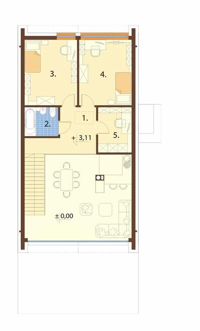 Dom wolnostojący Dobra na działce 1105 m2