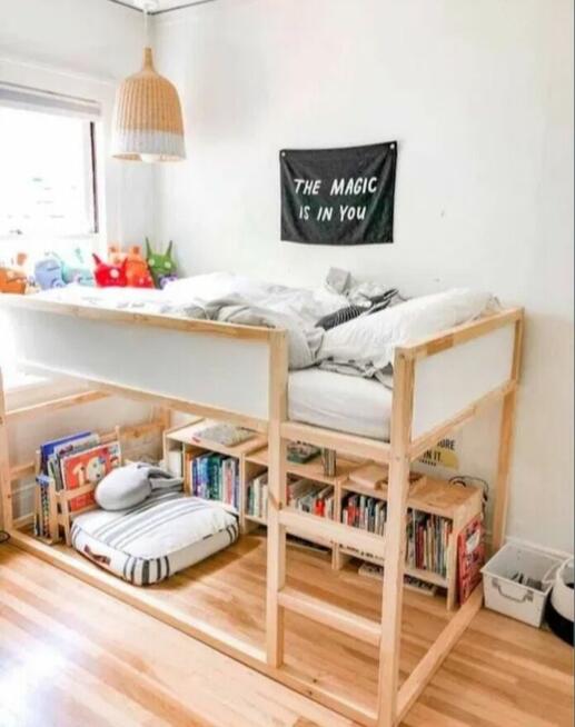 Ikea łóżko Kura bez materaca dywan Gratis