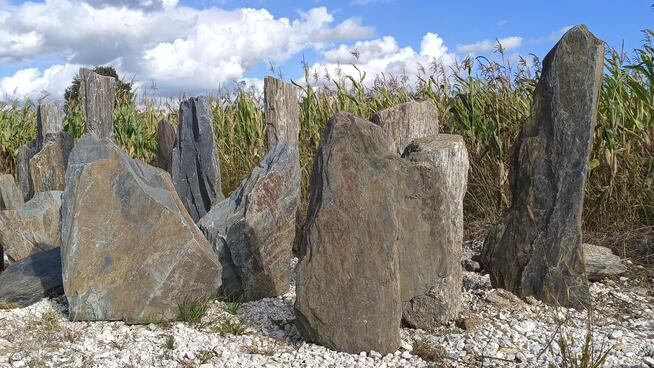 Kora szarogłazowa kamienna 32-64mm. Do ogrodu. Śliczna.