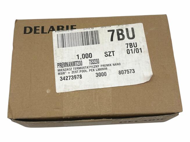 Delabie Premix Nano mieszacz termostatyczny 3/8