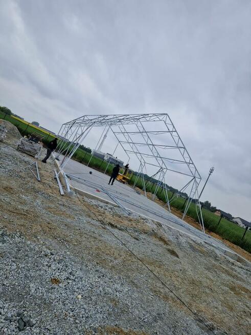 Hala Namiotowa Magazynowa – Konstrukcja Stalowa, Garaże