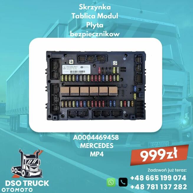 Skrzynka Tablica Modul Plyta bezpiecznikow A0004469658