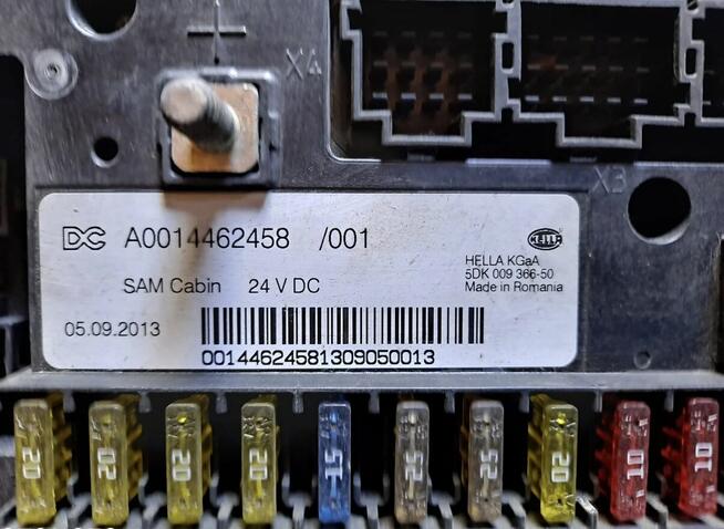 A0014462458 A0014462658 Skrzynka Tablica Modul Plyta bezpiec