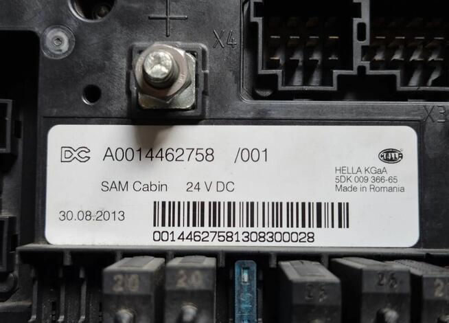 A0014462758 A0014465158 MERCEDES MP4 Skrzynka Tablica Modul