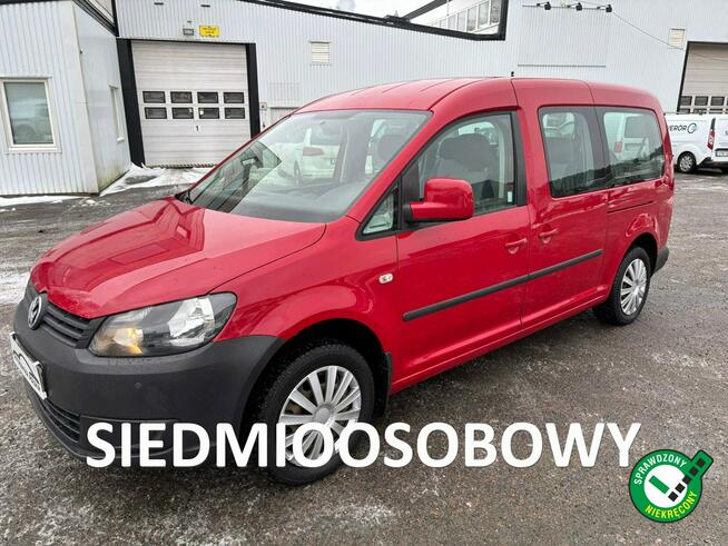 Volkswagen Caddy 2.0 MPI 109 KM  MAXI 7 osobowy Zarejestrowany