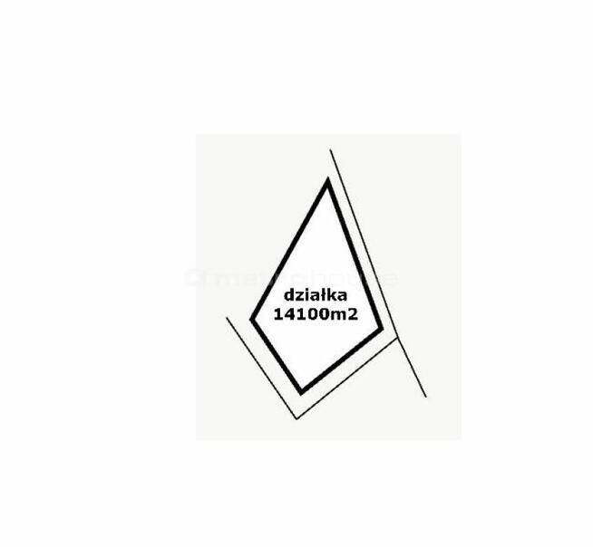 Teren pod siedlisko w pobliżu jeziora Łabędź.