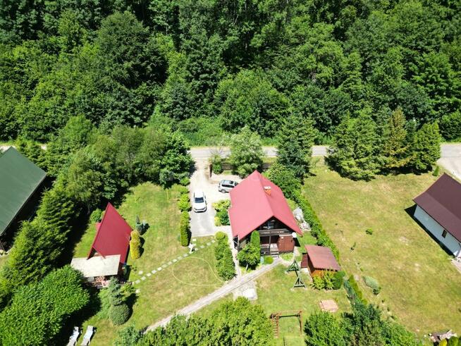 Dwa domki letniskowe w Rajskiem