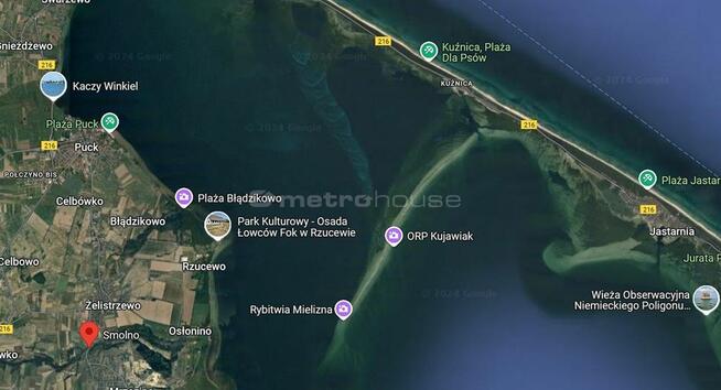 DZIAŁKA W ZARUNKAMI ZABUDOWY NIEDALEKO MORZA