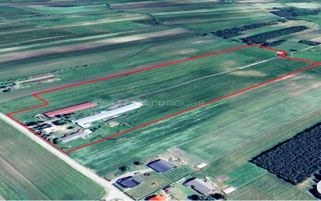 W pełni wyposażona ferma drobiu z zapleczem + dom