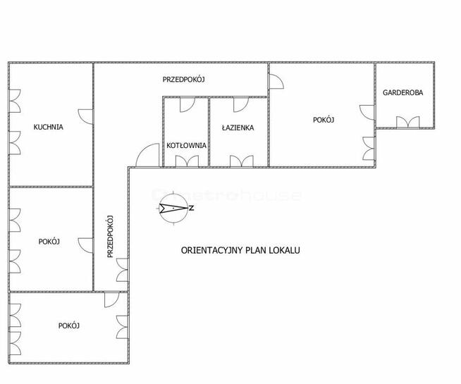 Duże mieszkanie w centrum Białogardu.