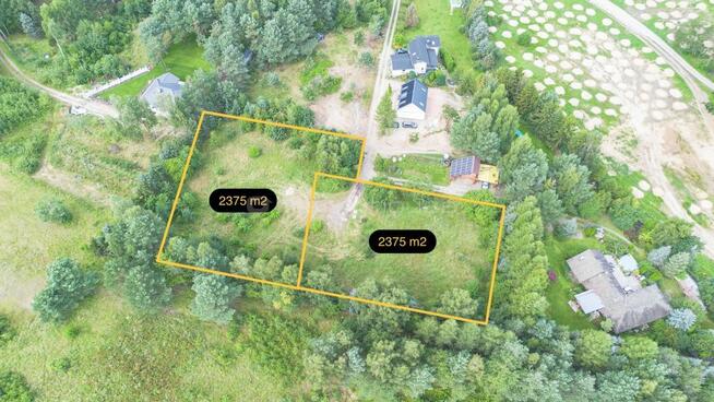 Działki nad jeziorem Pile