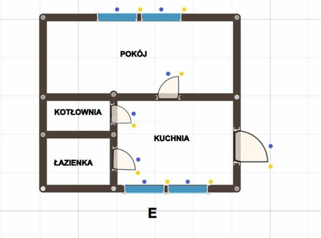 Mieszkanie z ogródkiem w Woli Błędowej